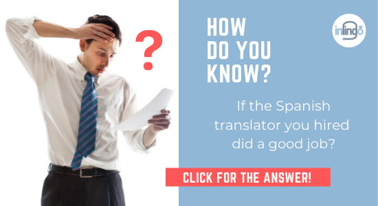 How do you know if the translator you hired did a good job?